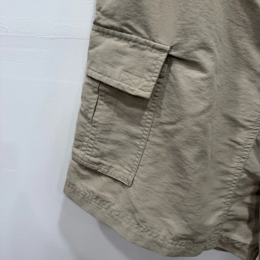 The North Face Khaki Cargo Shorts Outdoor Hiking Camping Casual